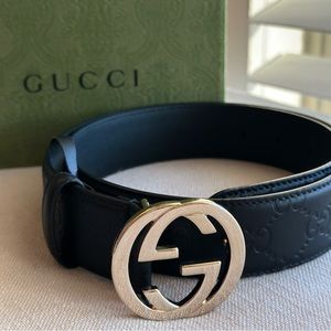 Gucci Belt Silver Women’s U.S. size 4-6